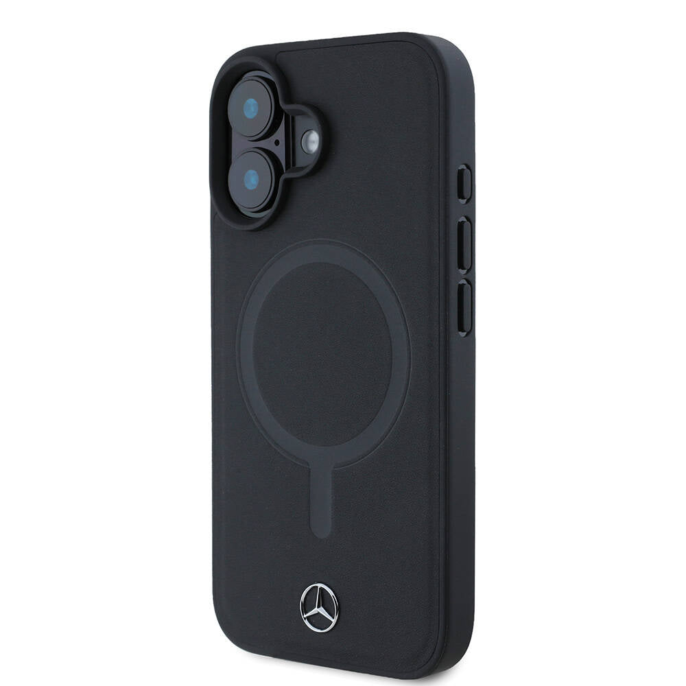 Mercedes Benz iPhone 16 Orjinal Lisanslı M-safe Şarj Özellikli Metal Yıldız Logolu Sade Pürüzsüz Deri Kılıf Mercedes Benz iPhone 16 Orjinal Lisanslı M-safe Şarj Özellikli Metal Yıldız Logolu Sade Pürüzsüz Deri Kılıf